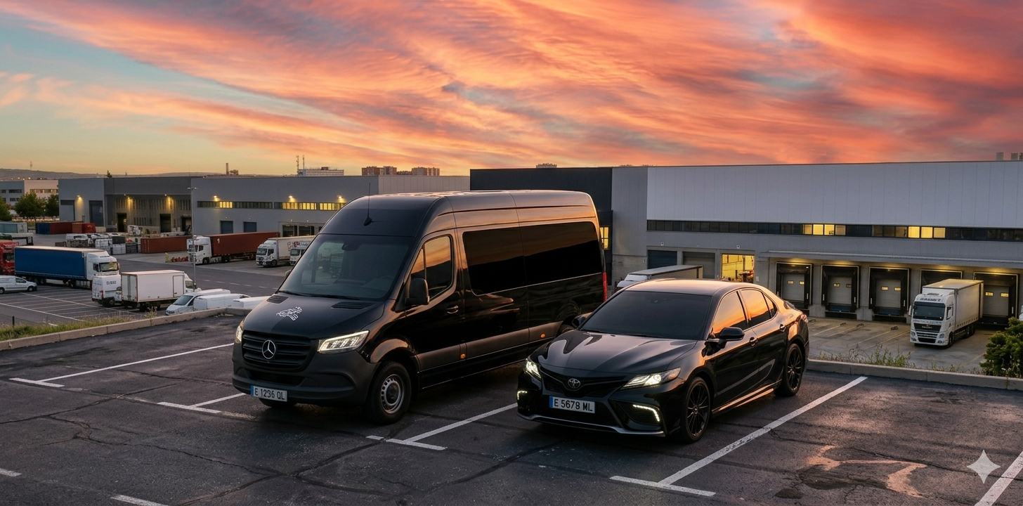 Servicio de transporte VIP con vehículos de alta gama